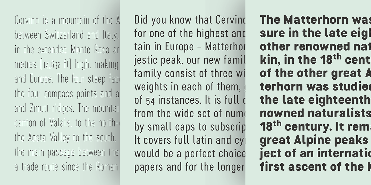 Cervino Expanded